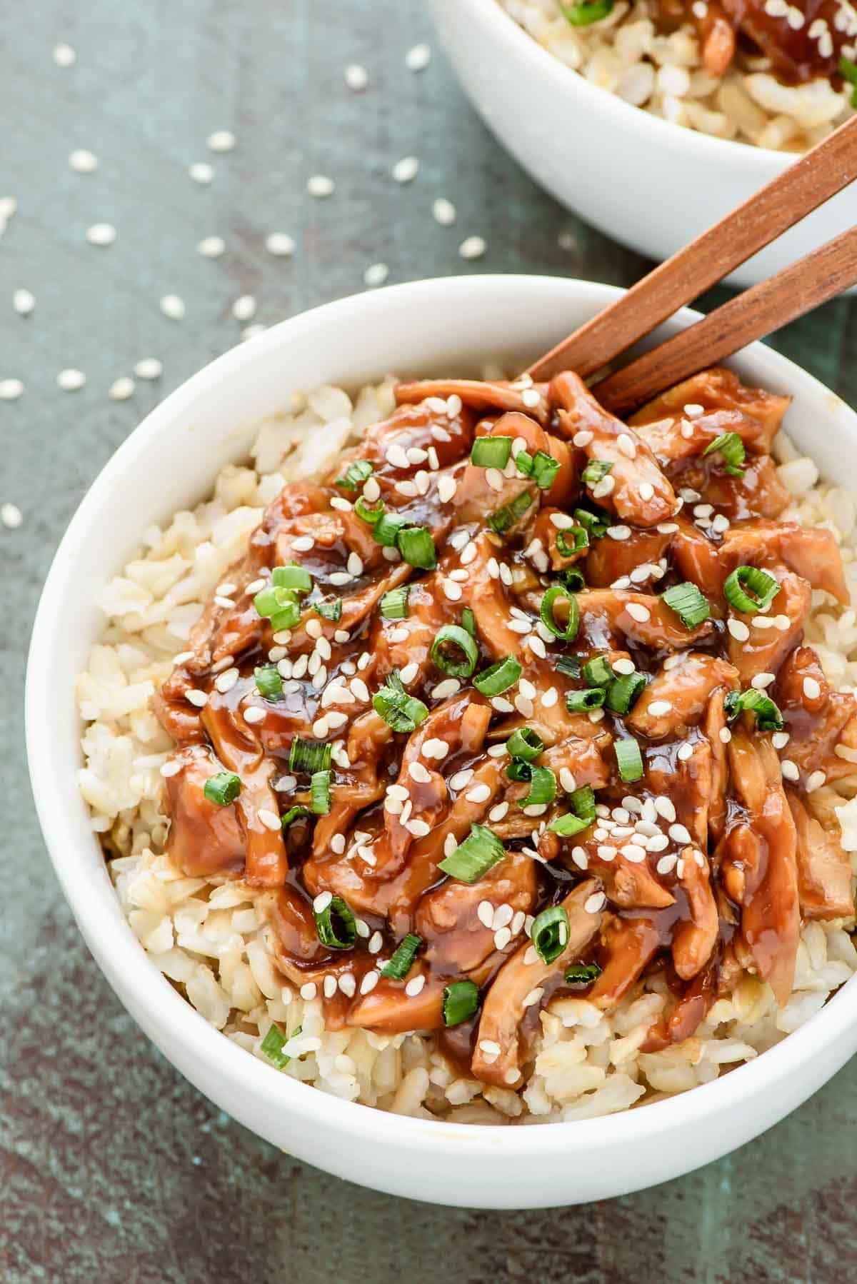 Crockpot Chicken Teriyaki