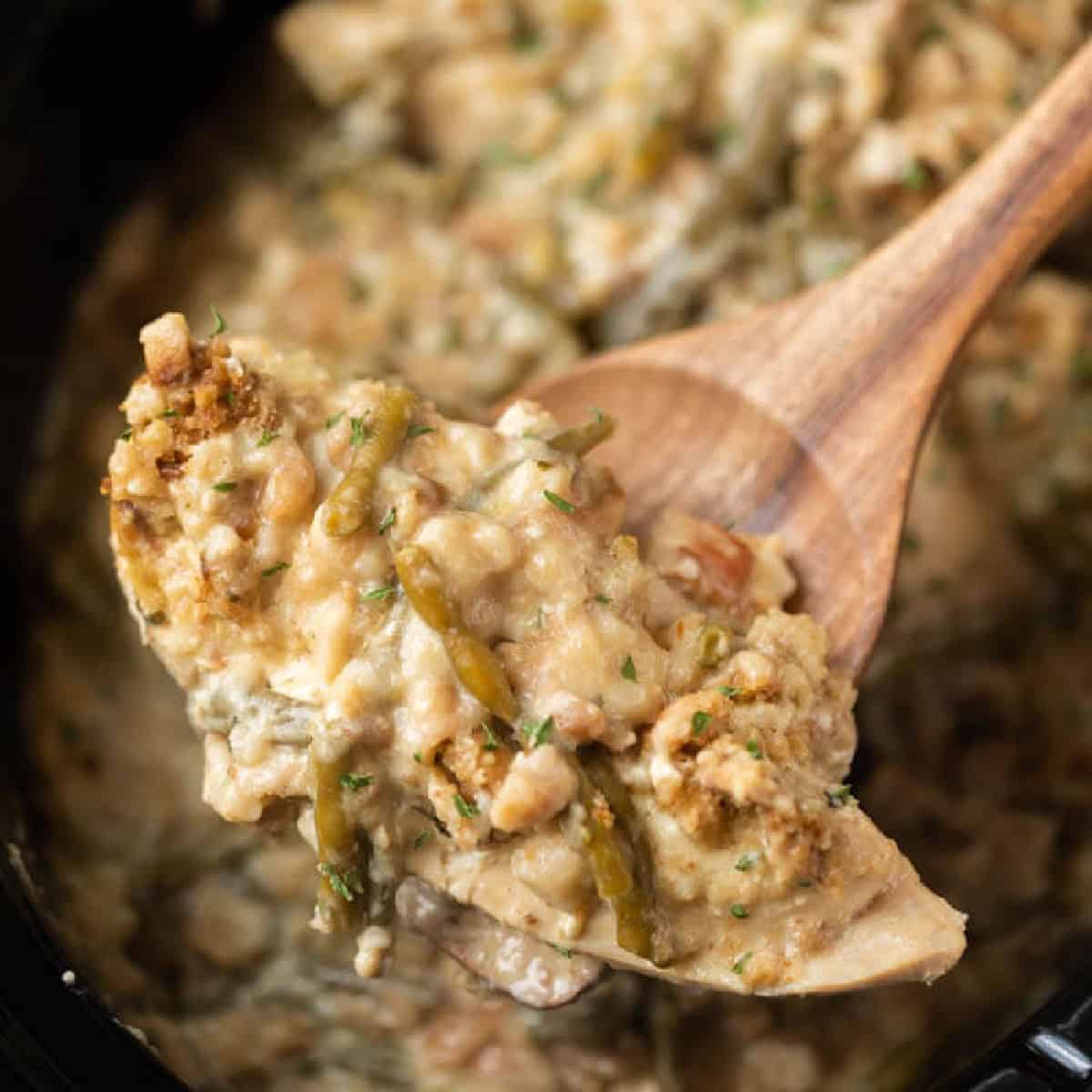 Crockpot Chicken and Stuffing