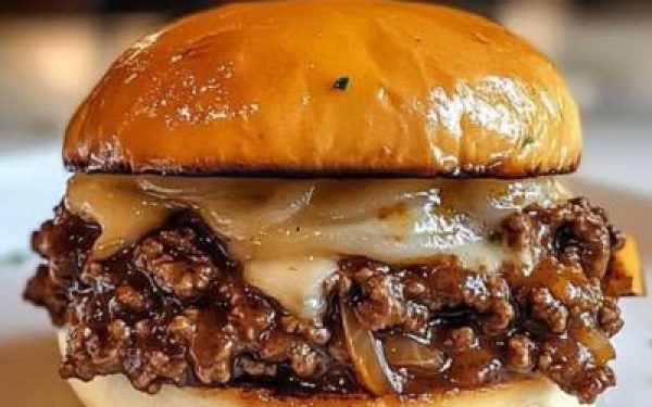 Irresistible French Onion Beef Sloppy Joes