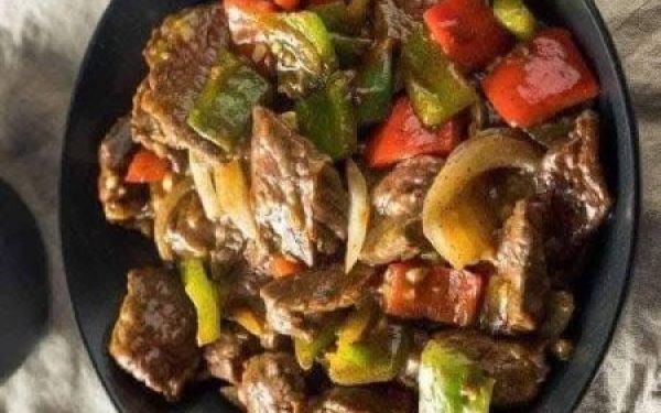 Crockpot Pepper Steak