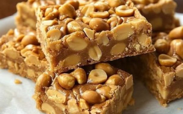 Butterscotch Peanut Bliss Bars