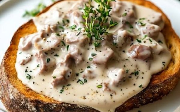 Creamy Chipped Beef on Toast (SOS)
