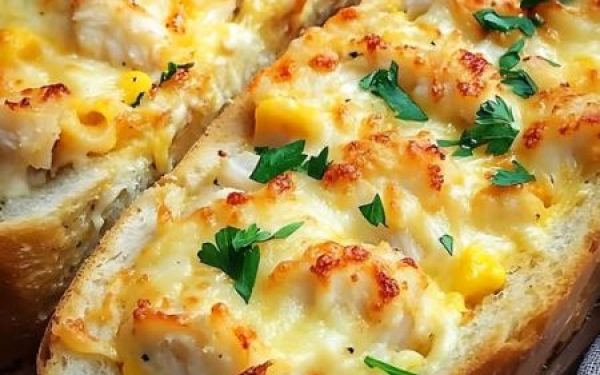 Cracked Crab Cheese Bread