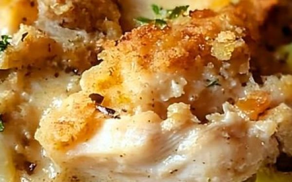 Chicken & Dressing Casserole