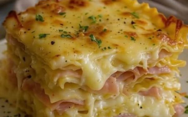 Ham and Cheese Lasagna