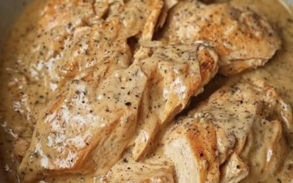 Crockpot chicken and gravy