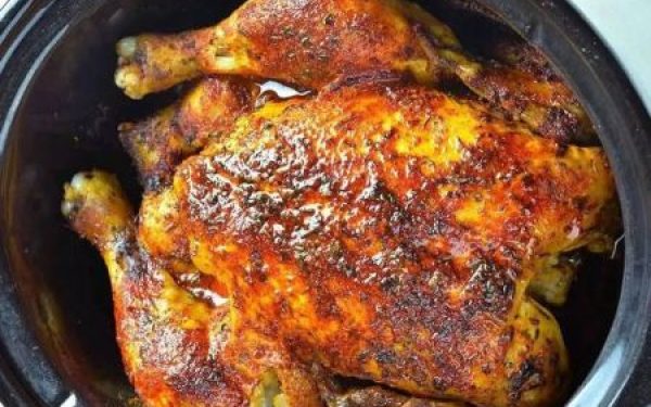 Crockpot Rotisserie Chicken