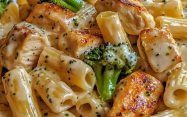 Creamy Chicken and Broccoli Pasta