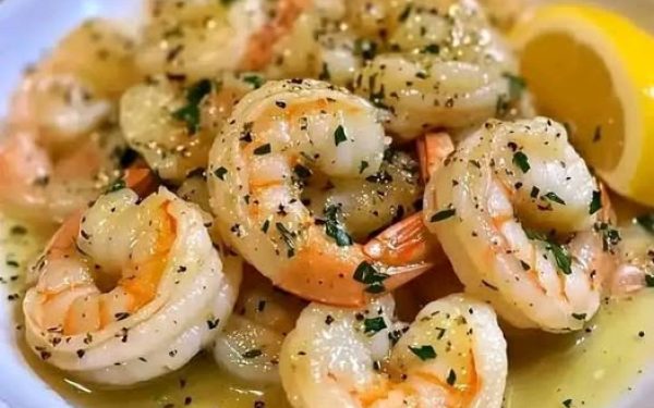 Jumbo Shrimp In Butter Garlic Sauce