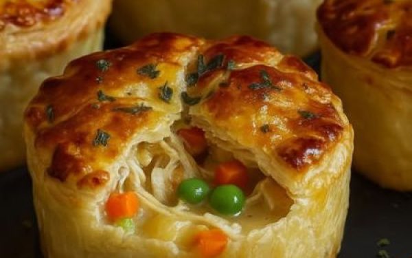 Easy Mini Chicken Pot Pies