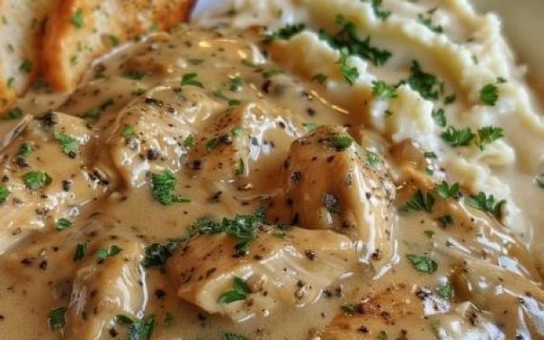 Crockpot Chicken and Gravy