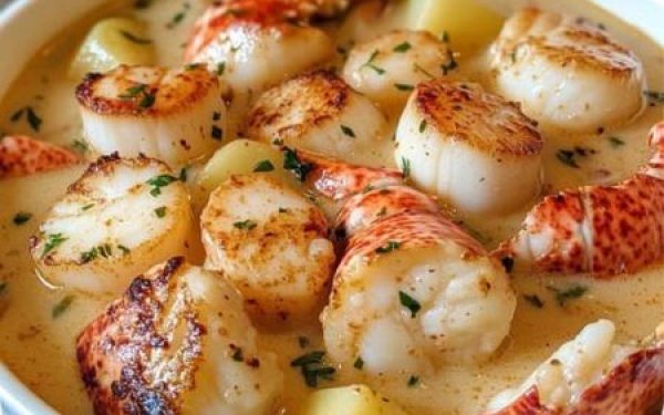 Lobster Scallop Chowder 