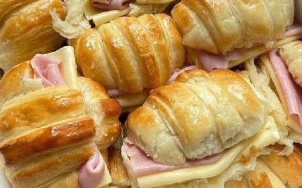 Ham and Cheese Croissants
