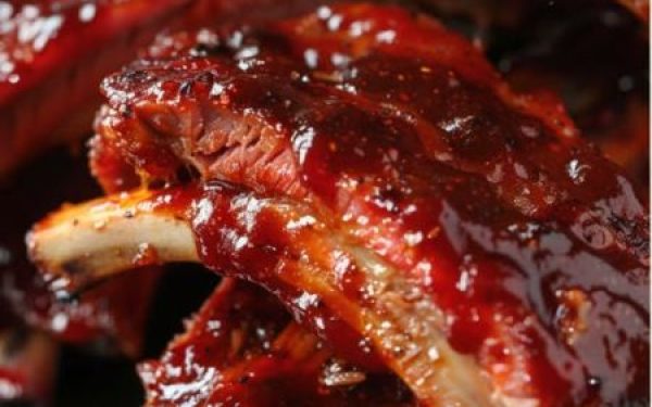Crockpot Barbequed Beef Ribs
